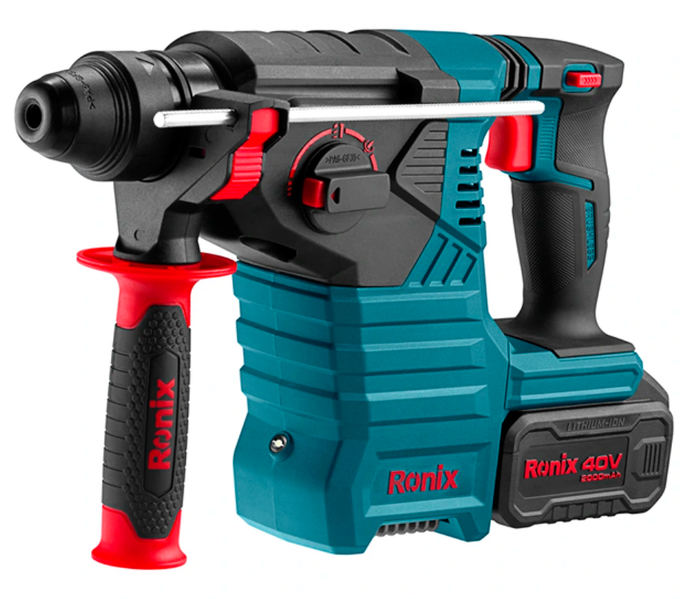 Ciocan rotopercutor cu acumulator  8910-40V 2.4J 40V 2Ah photo