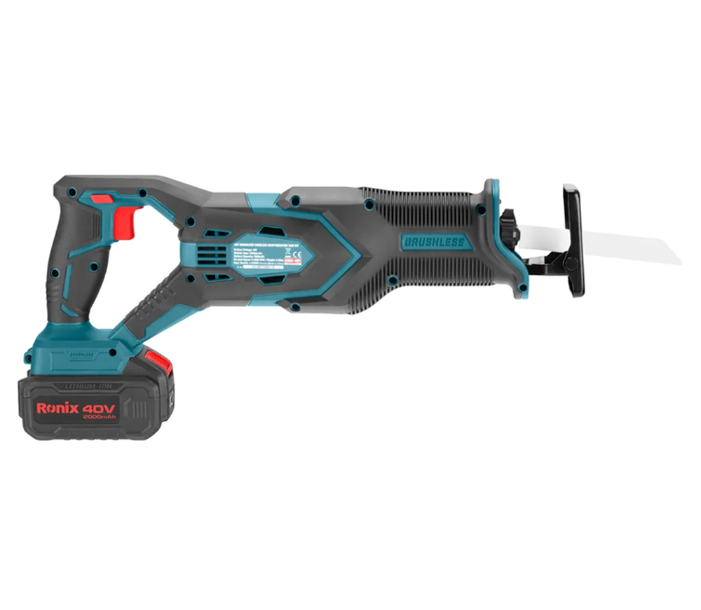 Fierăstrău sabie cu acumulator RONIX 8904-40V 40V 2Ah photo 1