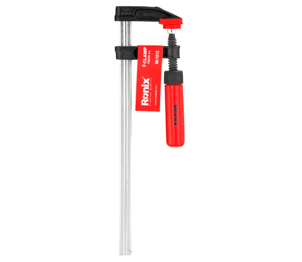 Струбцина RONIX RH-7212 F-образные 50мм 250мм photo 0