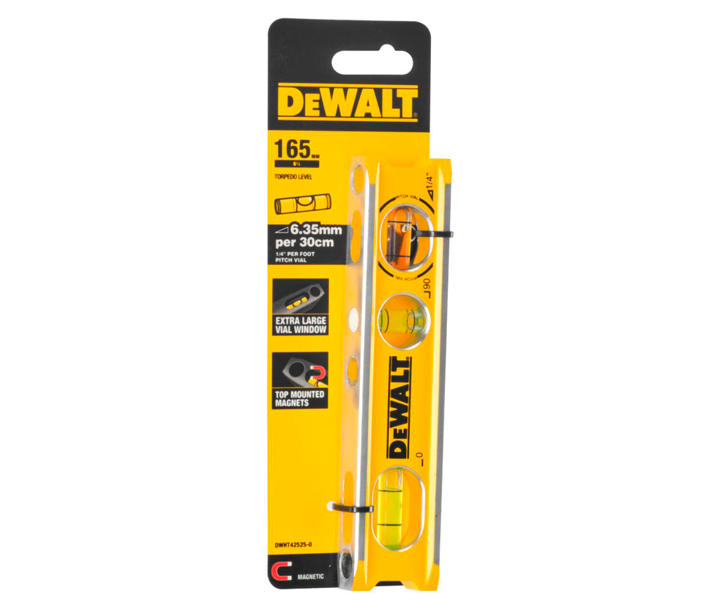 Строительный уровень DEWALT DWHT42525-0 220мм photo 6