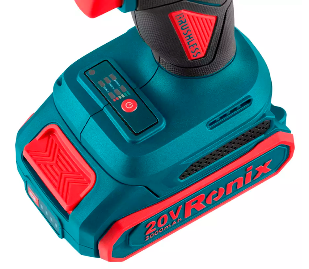 Șurubelnița cu acumulator RONIX 8671 20V 2Ah photo 6