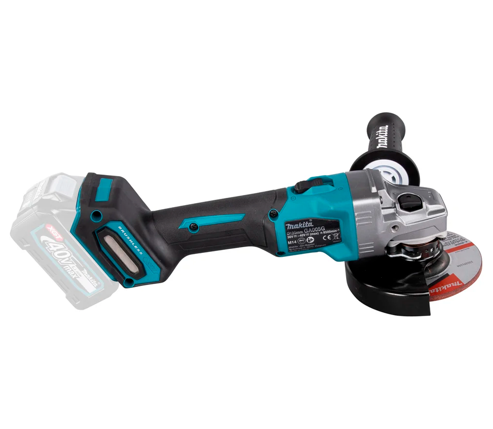 Polizor unghiular cu acumulator (fără bat) MAKITA GA005GZ 125mm 40V photo 3