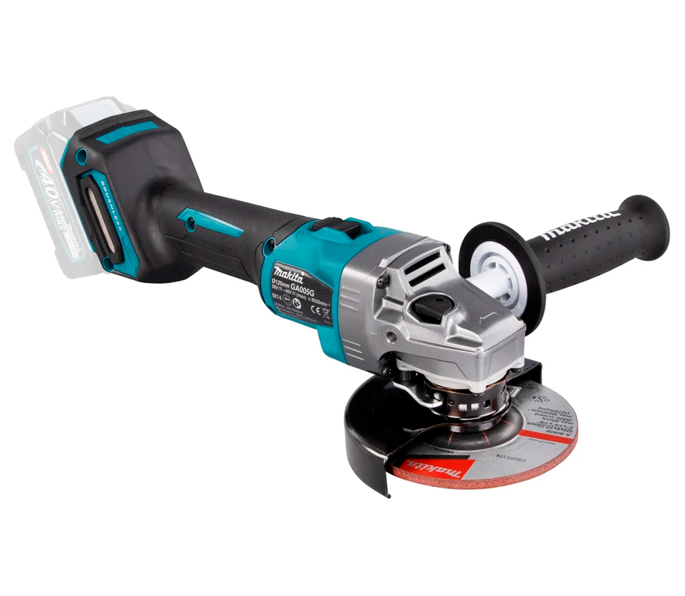 Polizor unghiular cu acumulator (fără bat) MAKITA GA005GZ 125mm 40V photo 4