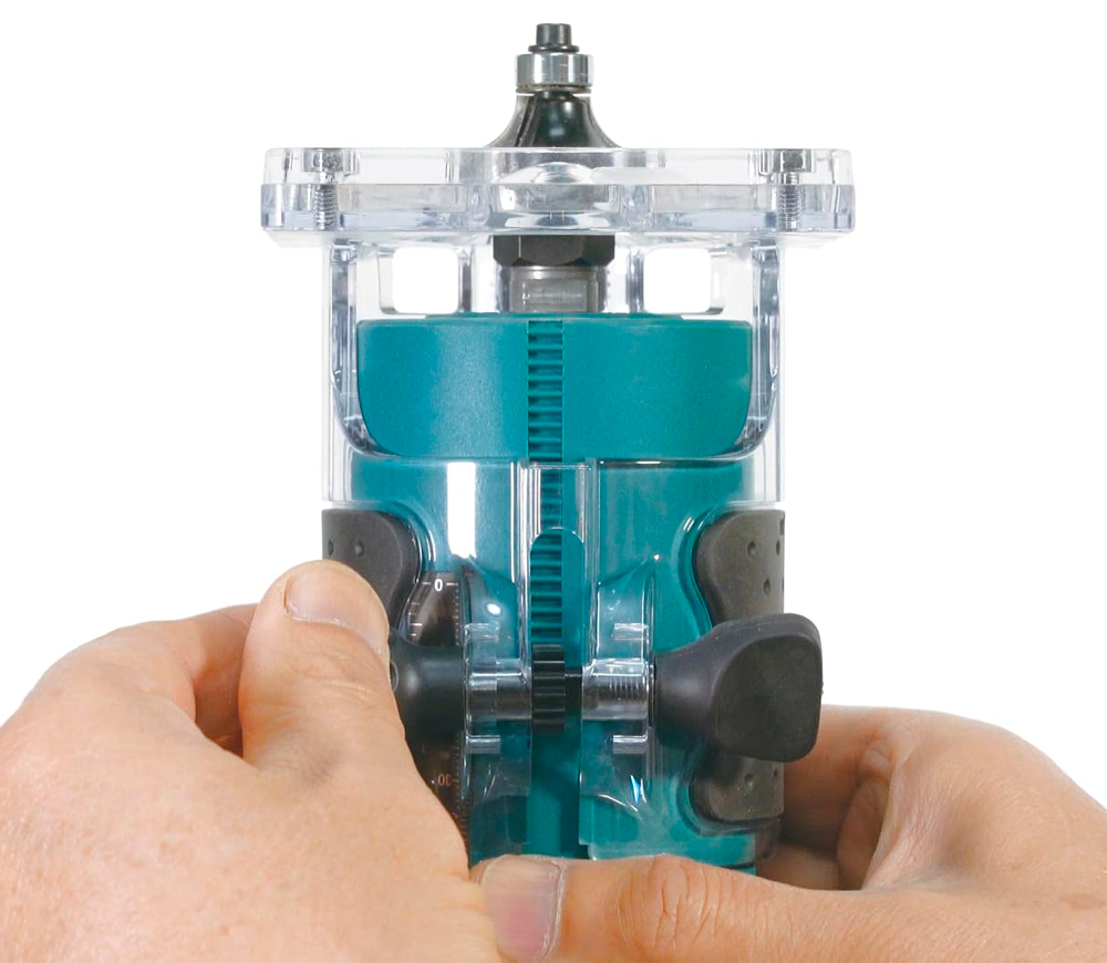 Mașină de frezat cu acumulator (fără bat) MAKITA DRT52Z  18V photo 5