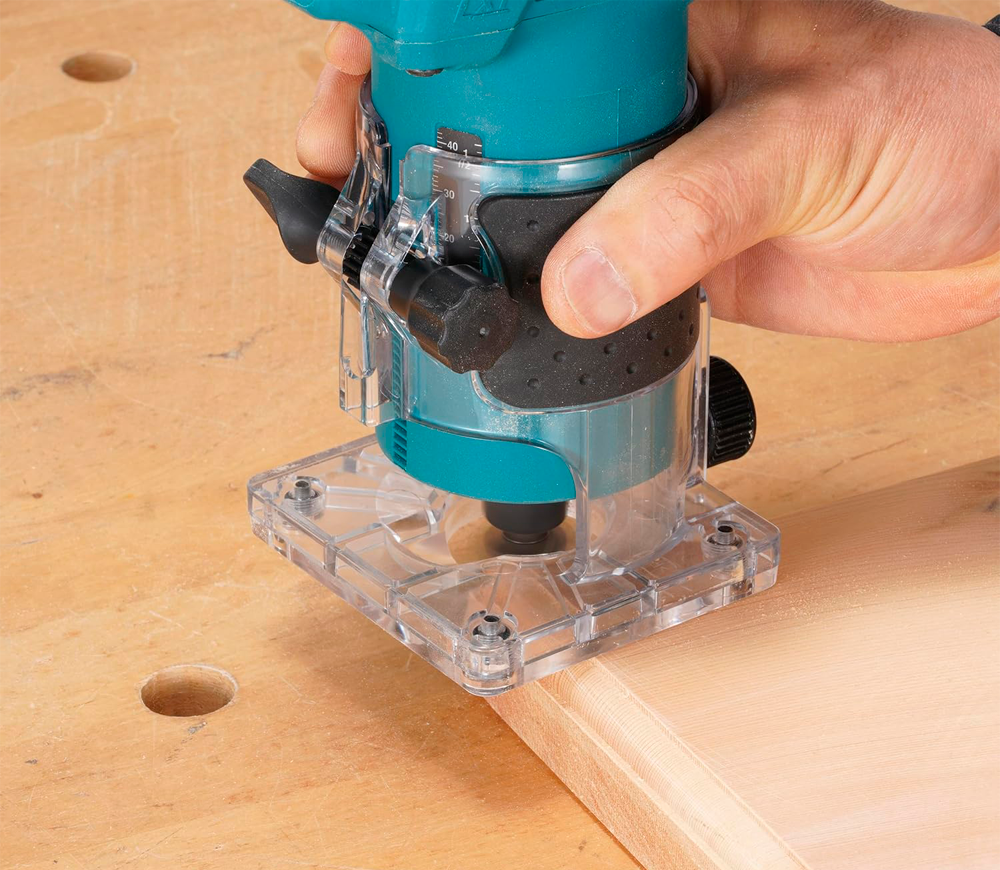 Mașină de frezat cu acumulator (fără bat) MAKITA DRT52Z  18V photo 6
