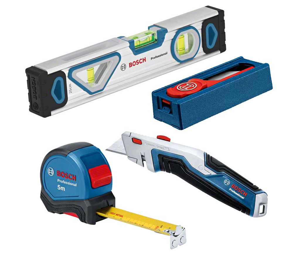 Set scule manuale BOSCH Professional Combo Kit 4unit. photo