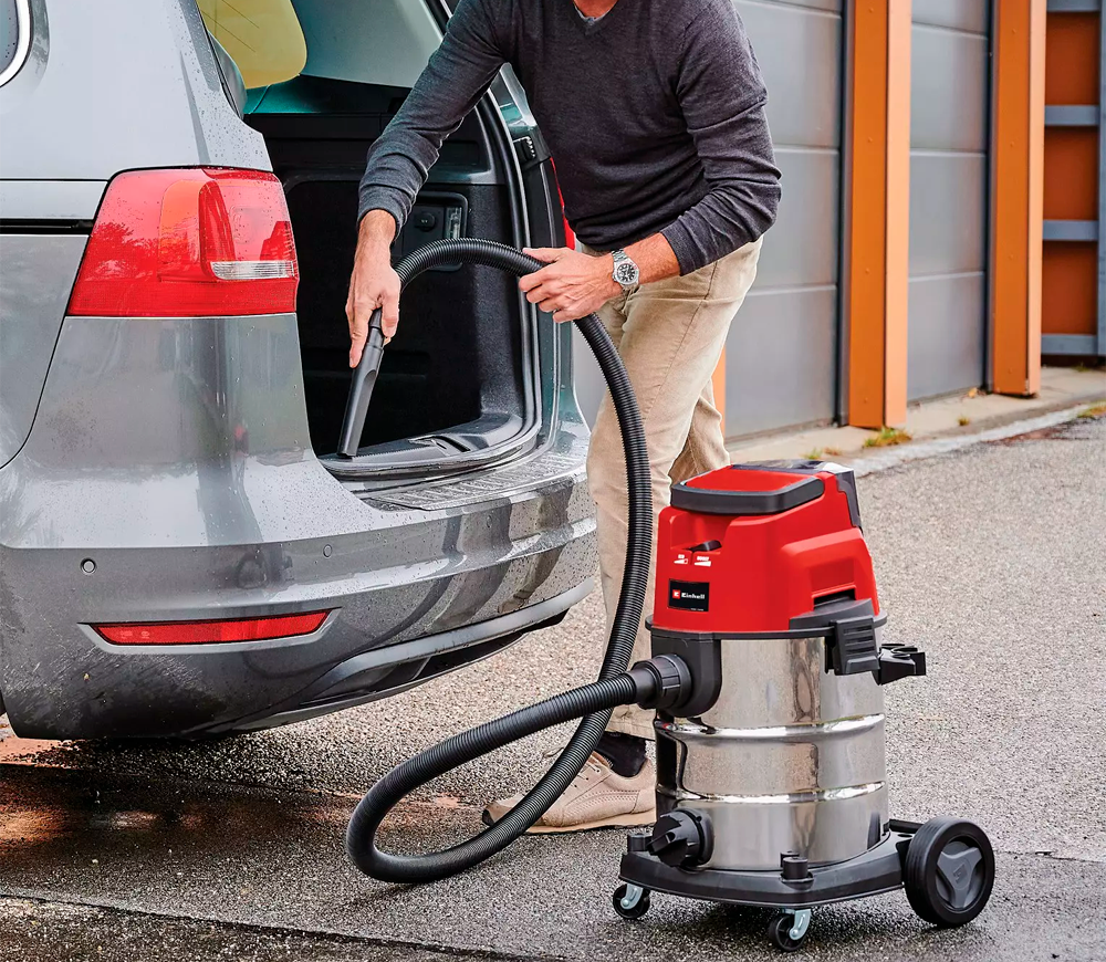 Aspirator industrial (fără bat) EINHELL TE-VC 36/25 Li S-Solo 2x18V 150mbar 25L photo 1