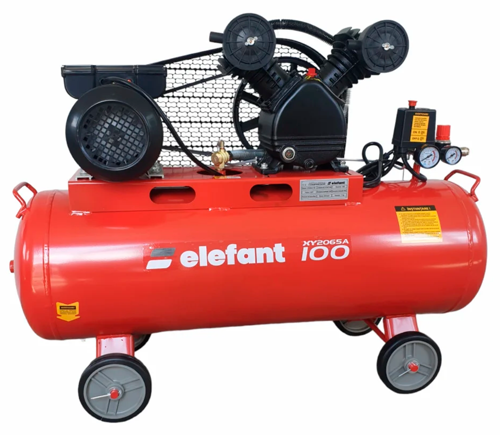 Компрессор Elefant 2065A-100 330л/мин 100л photo
