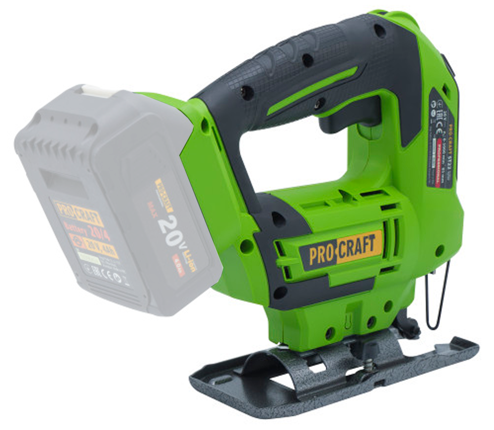 Fierăstrău pendular cu acumulator (fără bat) ProCraft ST22 20V photo 0