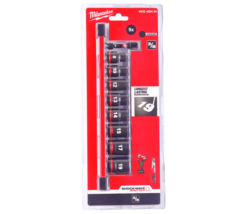 Duze tubulare MILWAUKEE SHOCKWAVE™ IMPACT DUTY 8-19 mm photo 0