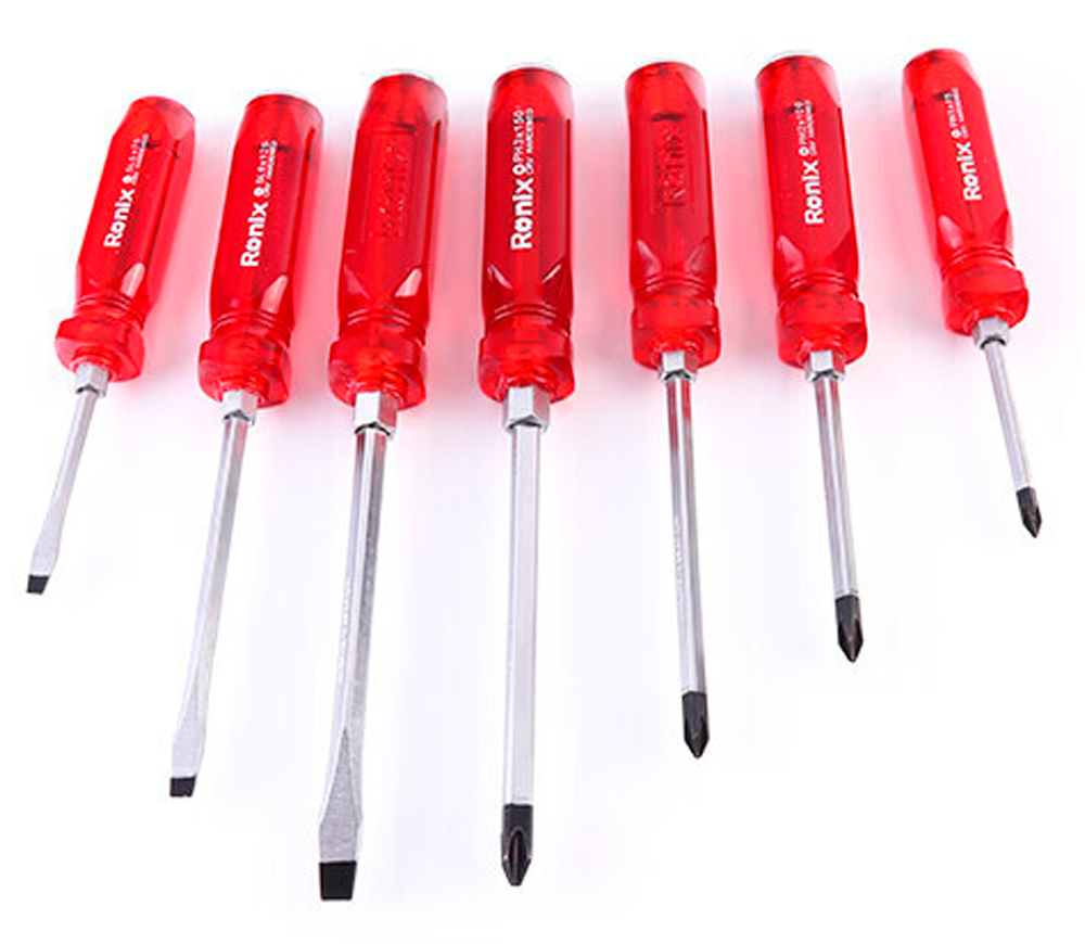 Set de șurubelnițe de impact 7 buc RONIX RH-2906 1-8mm photo 2