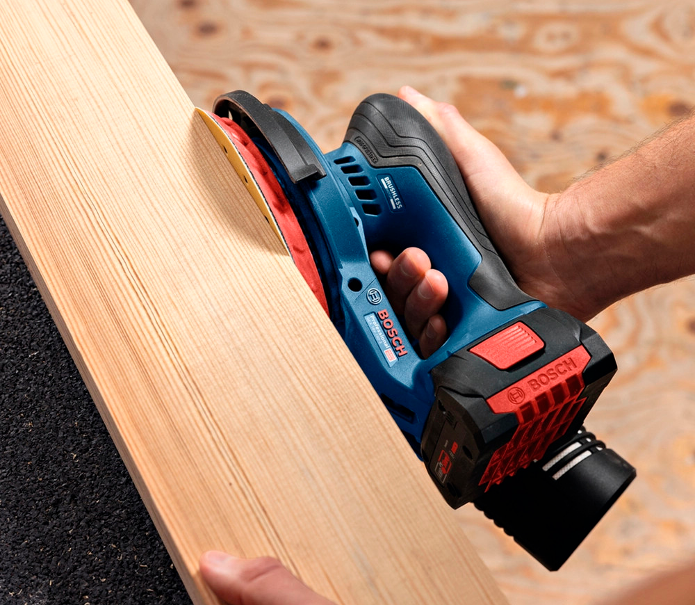 Mașină de șlefuit excentrică fără fir (fără bat) BOSCH GEX 18V-150-3 150mm 18V photo 7