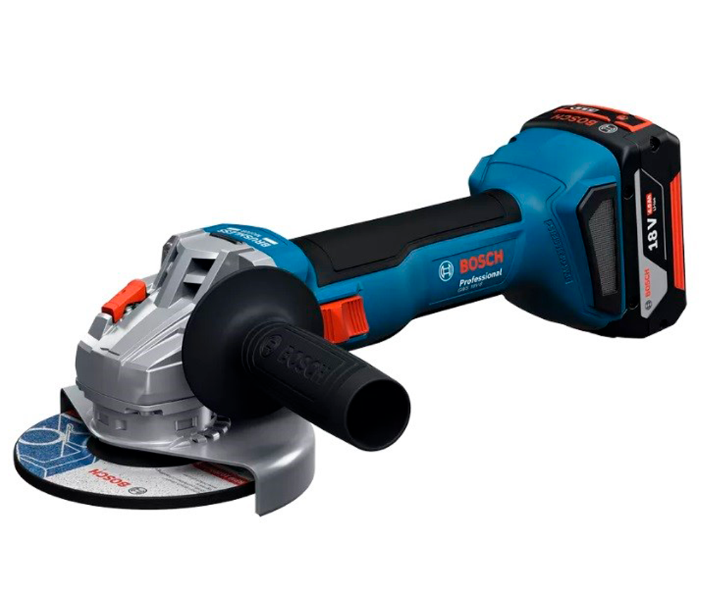Polizor unghiular cu acumulator BOSCH GWS 18V-8 125mm 18V 4Ah photo 0
