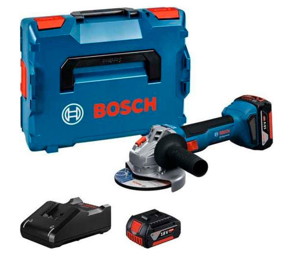 Polizor unghiular cu acumulator BOSCH GWS 18V-8 125mm 18V 4Ah photo