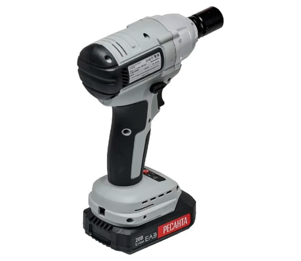 Mașină de înșurubat cu impact cu acumulator RESANTA АГ-300/20Li 20V 2Ah 300Nm photo 4
