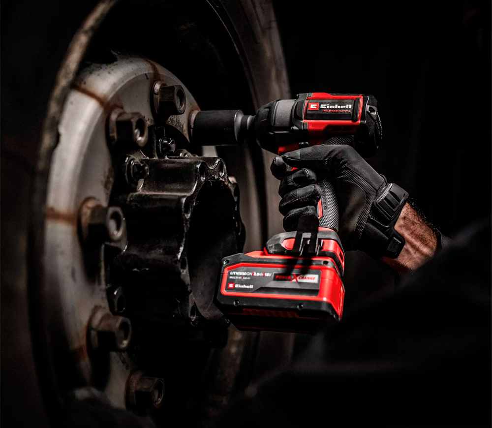 Mașină de înșurubat cu impact cu acumulator (fără bat) EINHELL TP-CW 18/750-C Li BL - Solo 18V  1000Nm photo 1