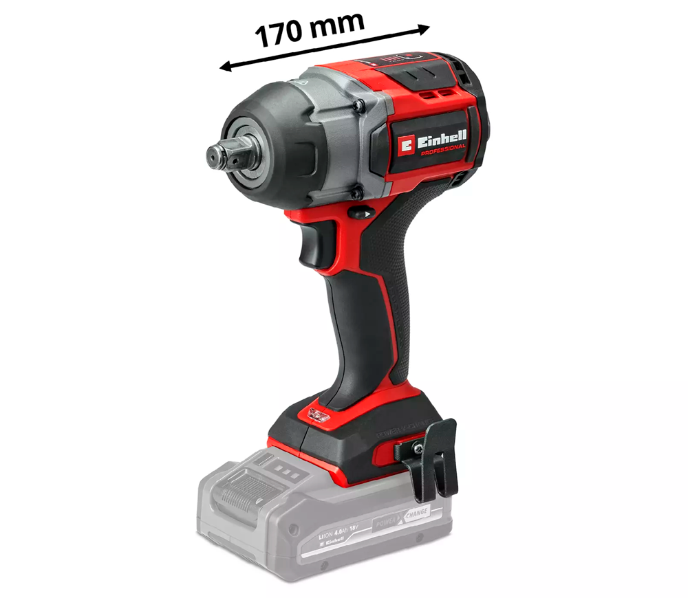 Mașină de înșurubat cu impact cu acumulator (fără bat) EINHELL TP-CW 18/750-C Li BL - Solo 18V  1000Nm photo 2