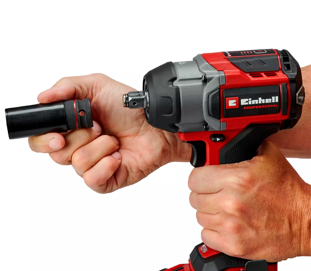 Mașină de înșurubat cu impact cu acumulator (fără bat) EINHELL TP-CW 18/750-C Li BL - Solo 18V  1000Nm photo 4