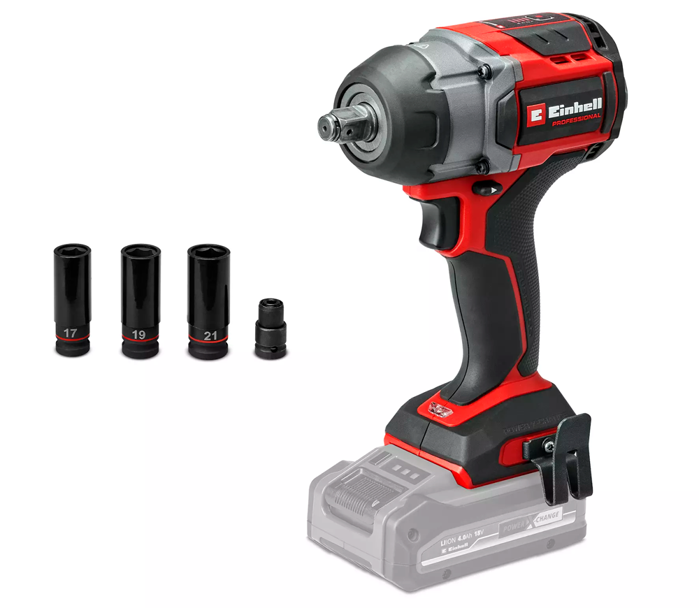 Mașină de înșurubat cu impact cu acumulator (fără bat) EINHELL TP-CW 18/750-C Li BL - Solo 18V  1000Nm photo