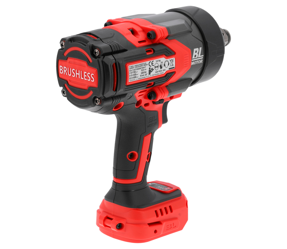 Mașină de înșurubat cu impact cu acumulator (fără bat) YATO YT828074 18V  2400Nm photo 1