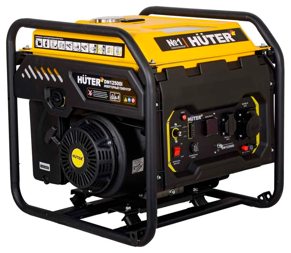 Generator electric HUTER N12500i 9kw Benzină Invertor photo
