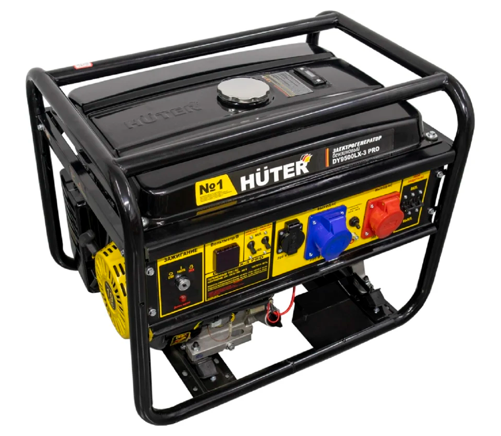 Generator electric HUTER DY9500LX-3 PRO 8.5kw Benzină AVR photo