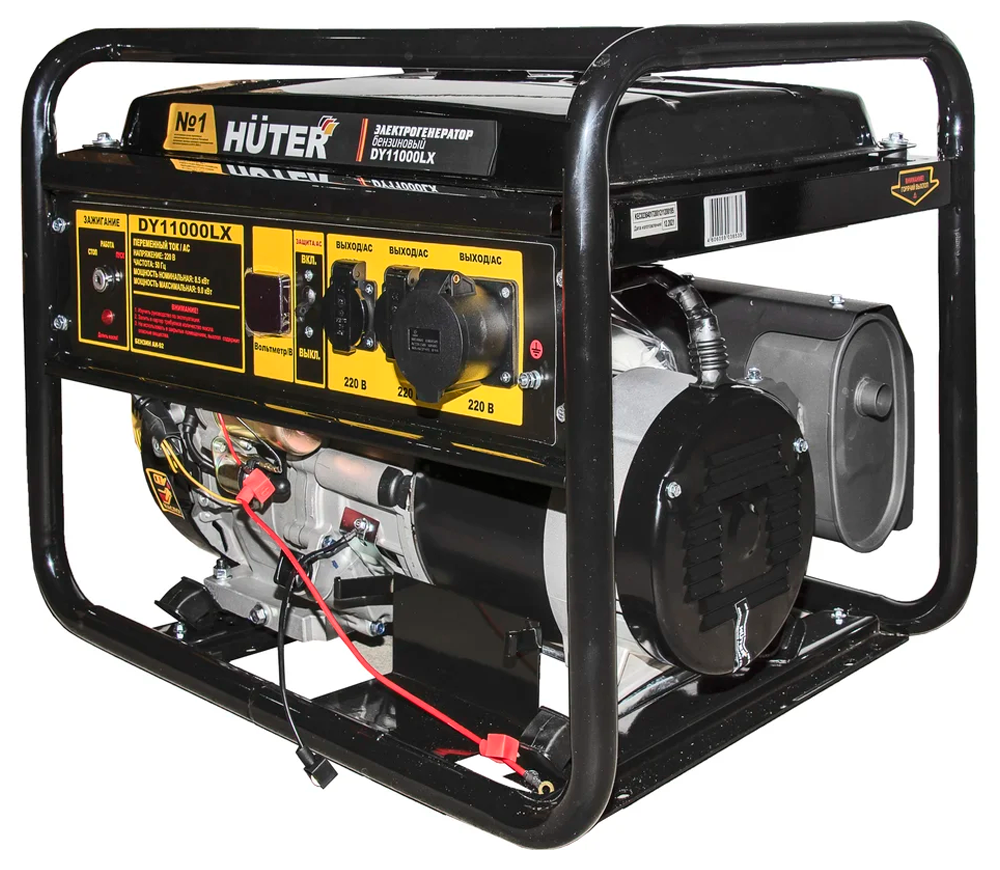 Generator electric HUTER DY1100LX 9kw Benzină AVR photo