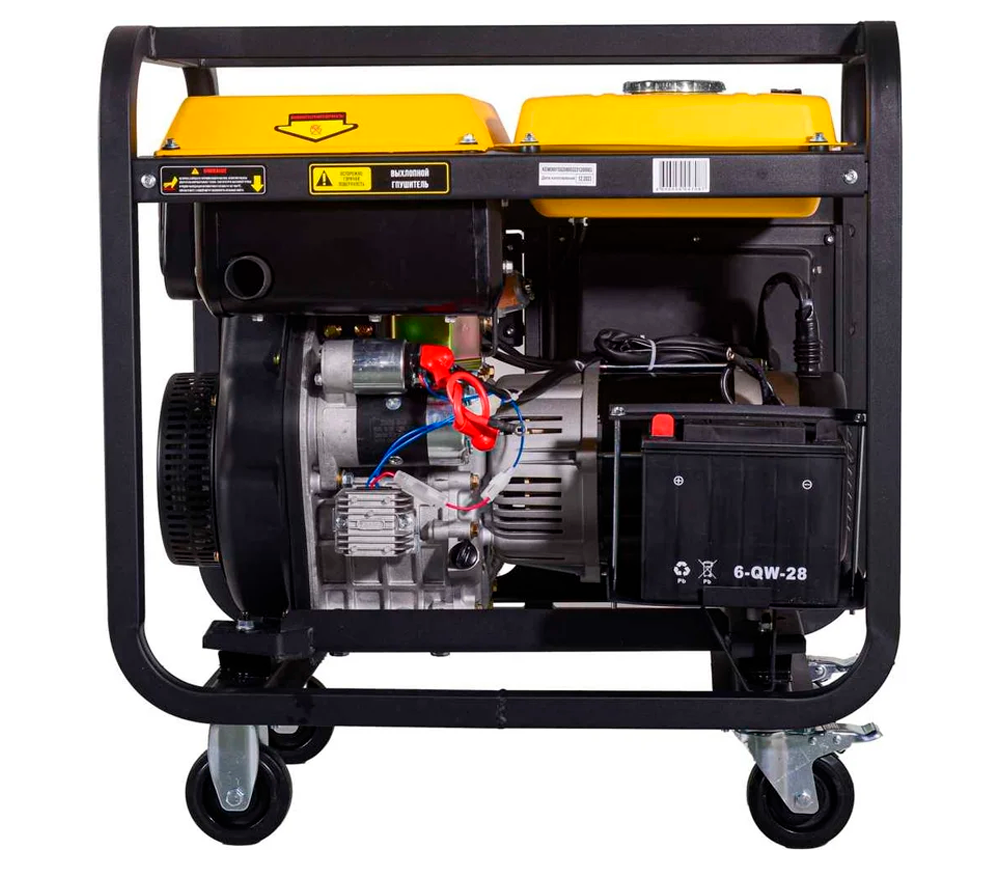 Generator electric HUTER LDG 7000LXA 5.5kw Motorină AVR photo 2