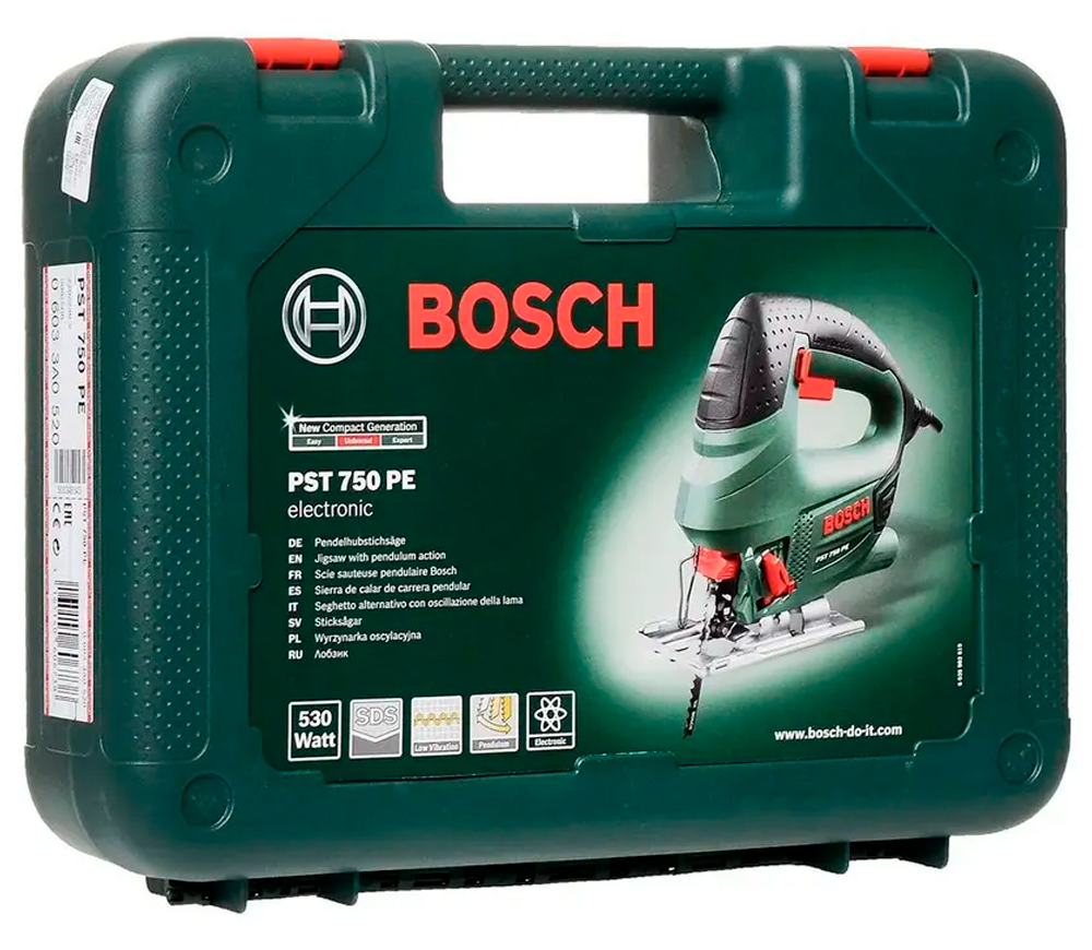 Fierăstrău pendular BOSCH PST-750-PE 530w photo 3