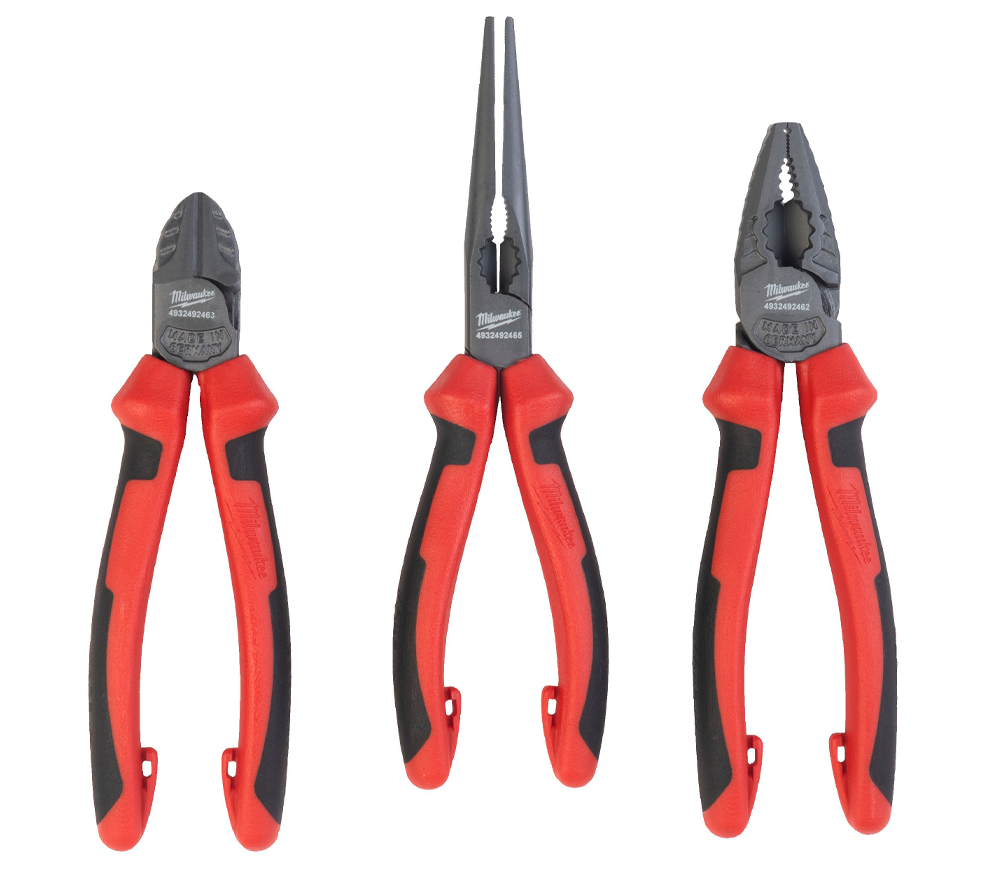 Set de clești MILWAUKEE 3 pc Plier Set 180/205/160mm photo