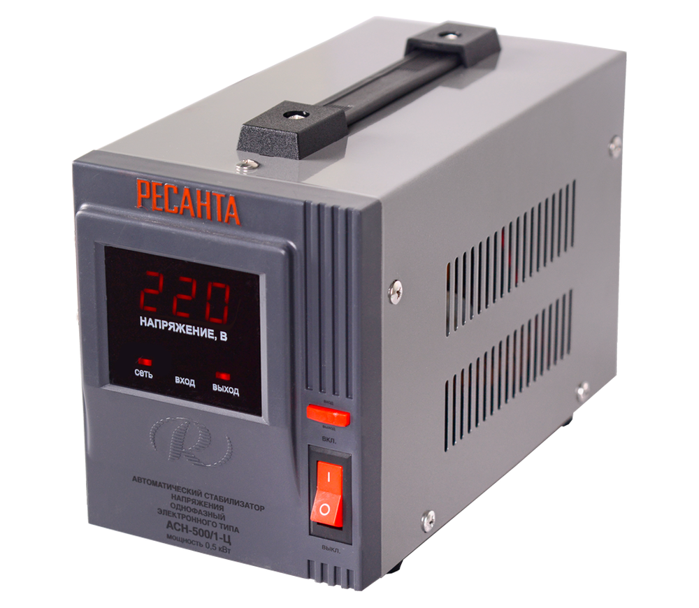 Stabilizator de tensiune releu RESANTA ACH-500/1 photo 0