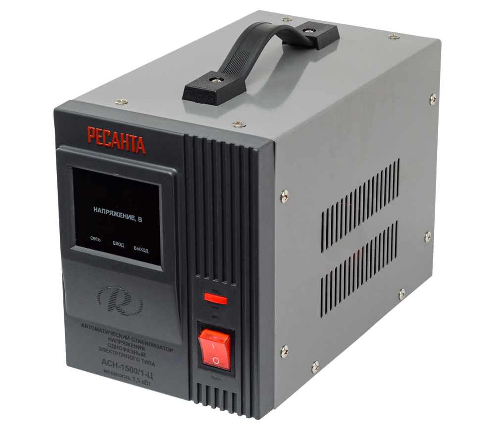 Stabilizator de tensiune releu RESANTA ACH-1500/1-Ц photo