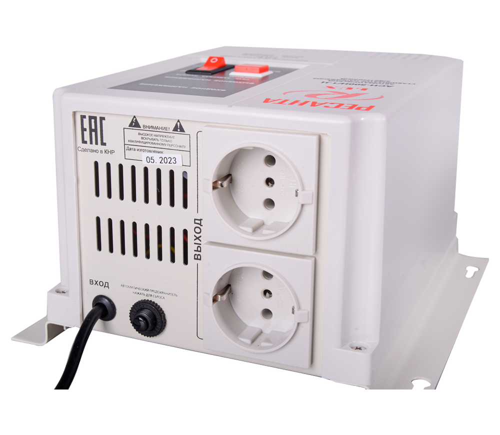 Stabilizator de tensiune releu RESANTA ACH 500 Н/1-Ц photo 3