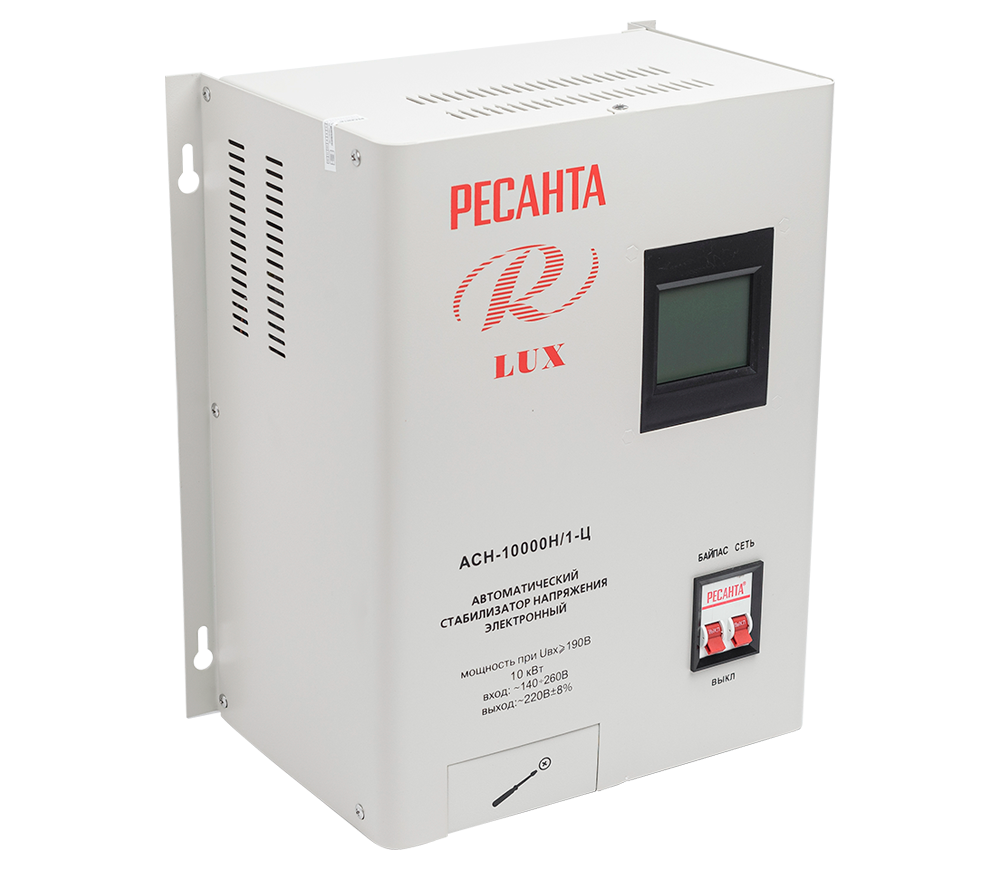 Stabilizator de tensiune releu RESANTA ACH-10000 H/1-Ц photo 1