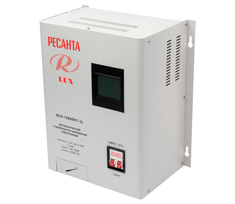 Stabilizator de tensiune releu RESANTA АСН-12000Н/1-Ц photo