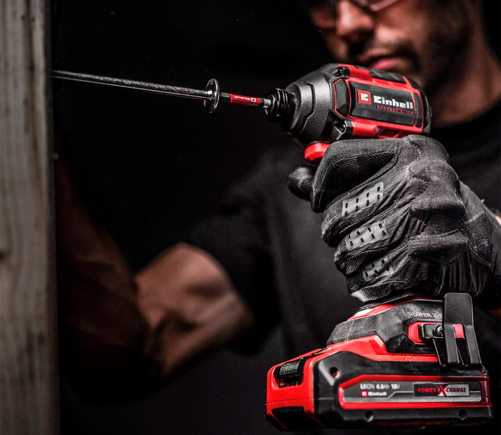 Șurubelnița cu acumulator сu impact (fără bat.) EINHELL TP-CI 18/250-C Li BL - Solo 18V photo 1