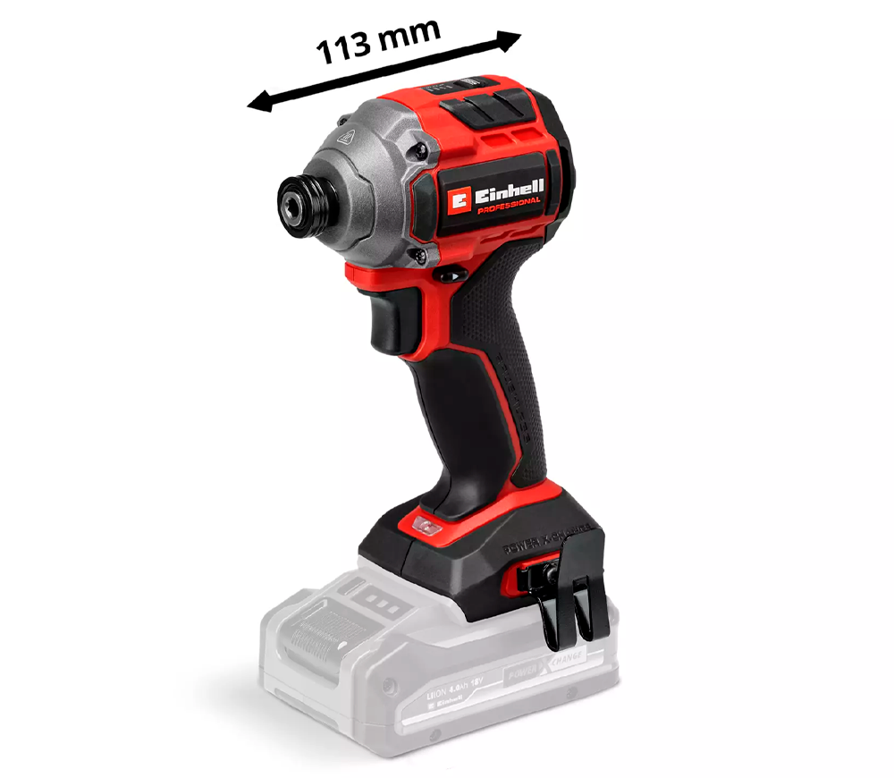 Șurubelnița cu acumulator сu impact (fără bat.) EINHELL TP-CI 18/250-C Li BL - Solo 18V photo 4