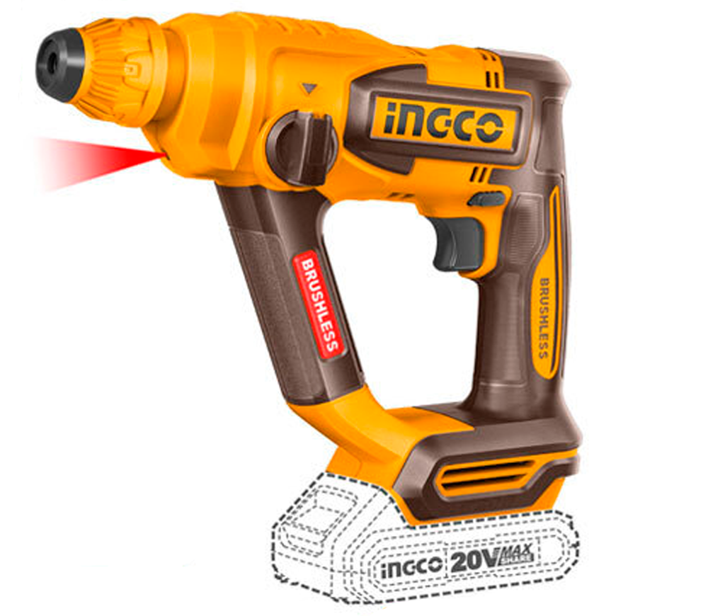 Ciocan rotopercutor cu acumulator INGCO CRHLI20188 1.8J 20V photo