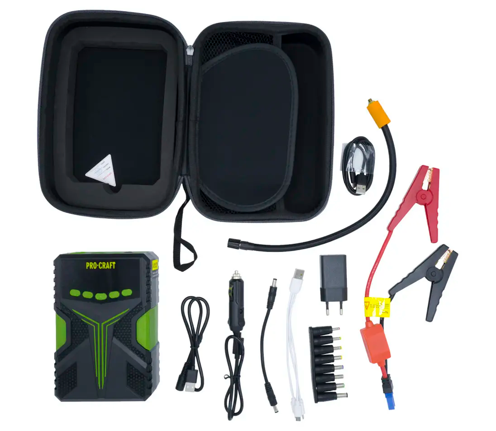 Dispozitiv de pornire-încărcare cu cumpresor ProCraft JSAP-12 600A 12V photo 5