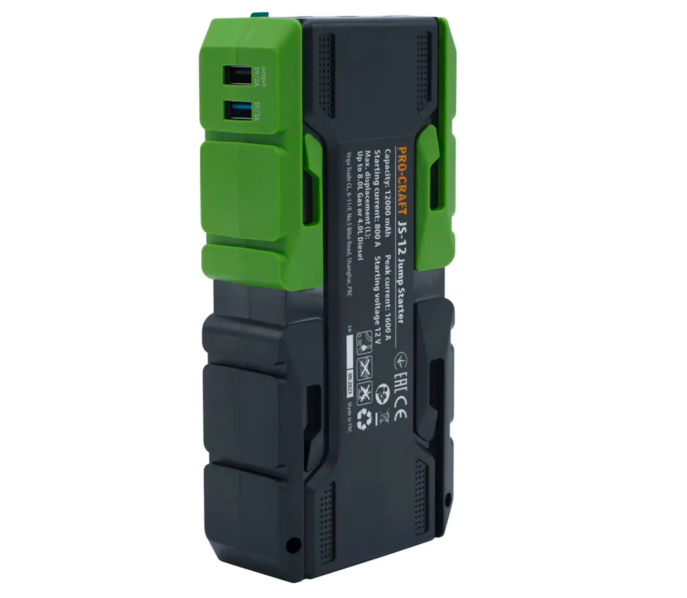 Dispozitiv pornire auto ProCraft JS-12 600A 12V photo 1
