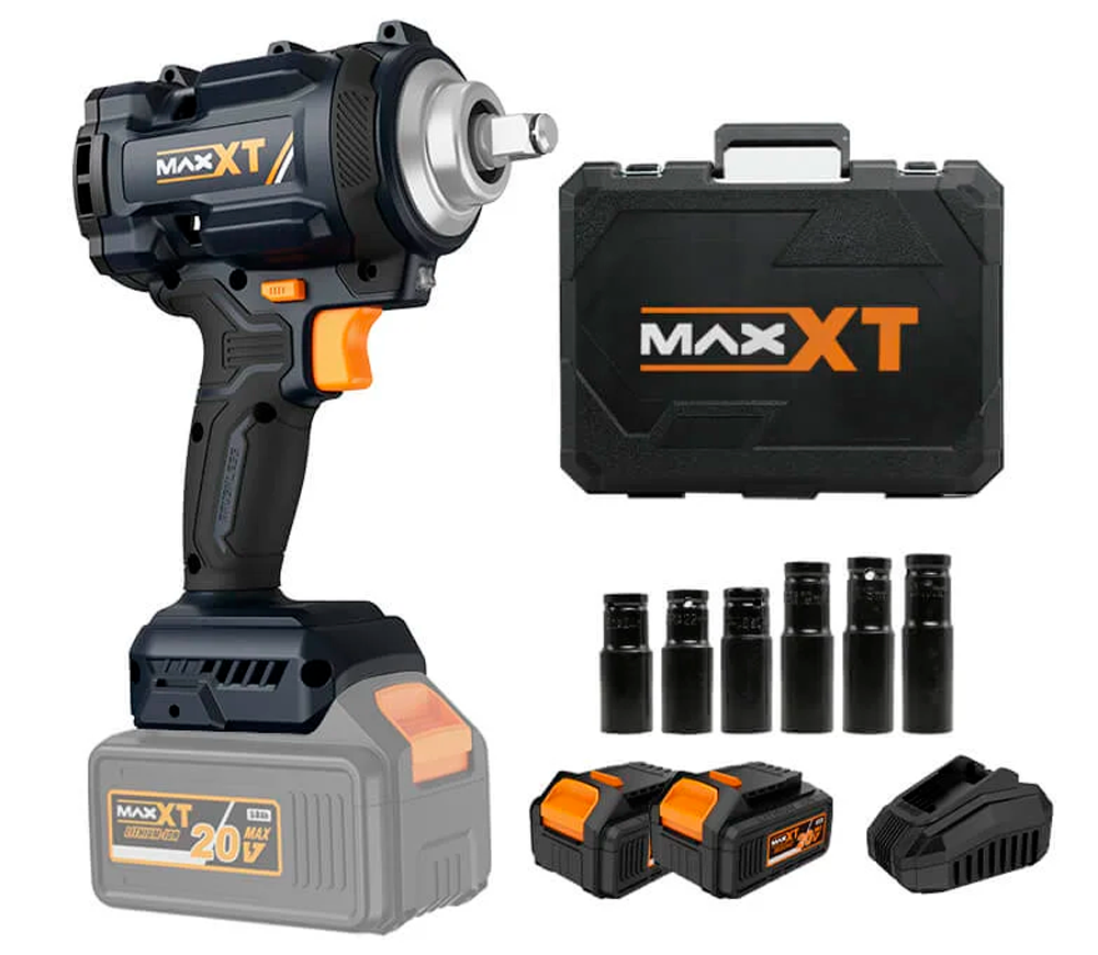 Mașină de înșurubat cu impact MAXXT MDIW20VX2 20V 4Ah 1000Nm photo