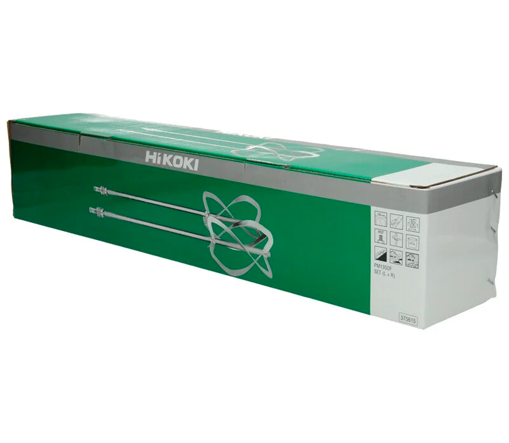 Set 2 palete de amestecat pentru mortar HIKOKI PM135DF 135mm photo 1