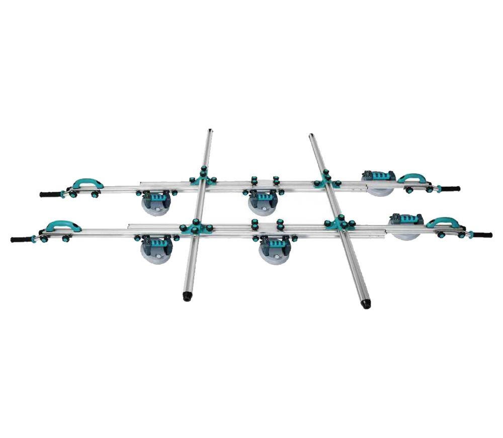 Sistem de transport placi format mare (165-320cm) cu 6 ventuze automate BIHUI SLIM AUTOFIX 6 LFCSB 203mm 200kg photo 2