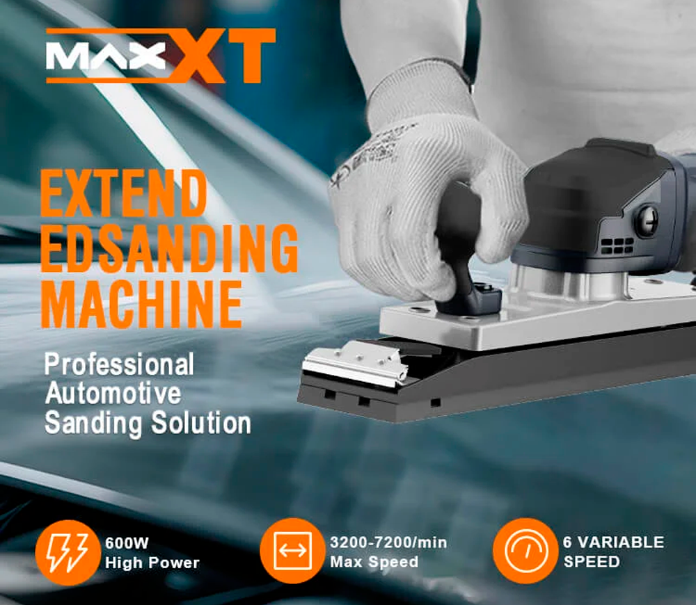 Mașină de șlefuit orbitală MAXXT MOS600R 600w photo 0