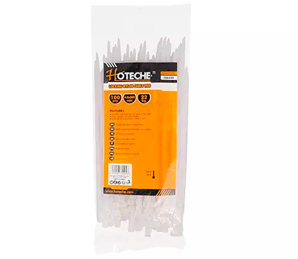 Cleme din nylon 3.6mm x 200mm HOTECHE 286320 photo