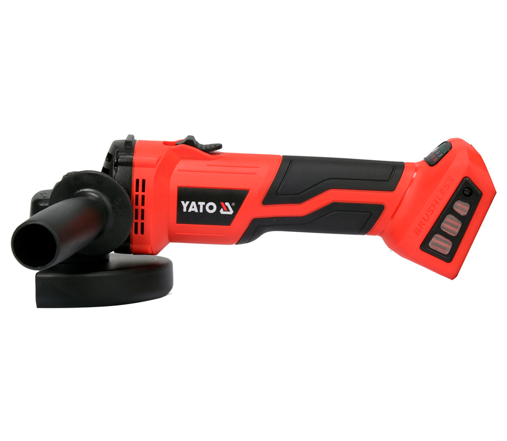 Угловая шлифмашина аккумуляторная YATO YT828293 125мм 18В photo 0