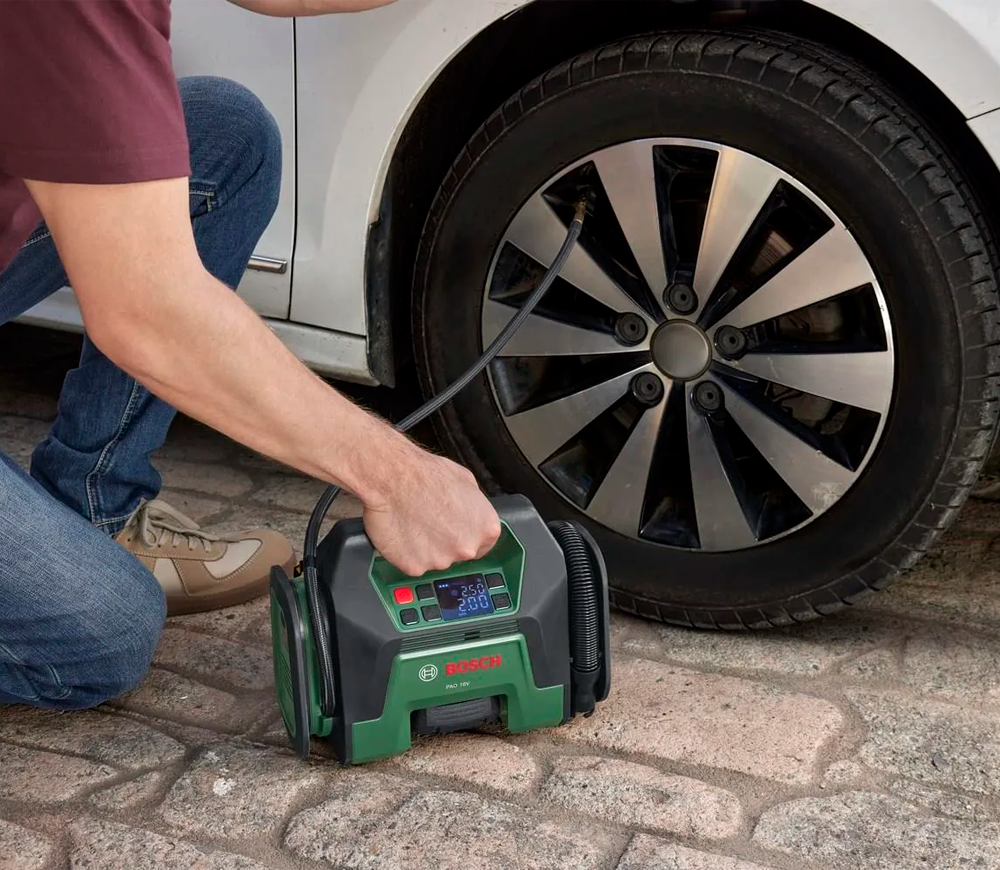 Compresor auto BOSCH PAO 18V (Solo) 10.3bar 400l/min photo 3