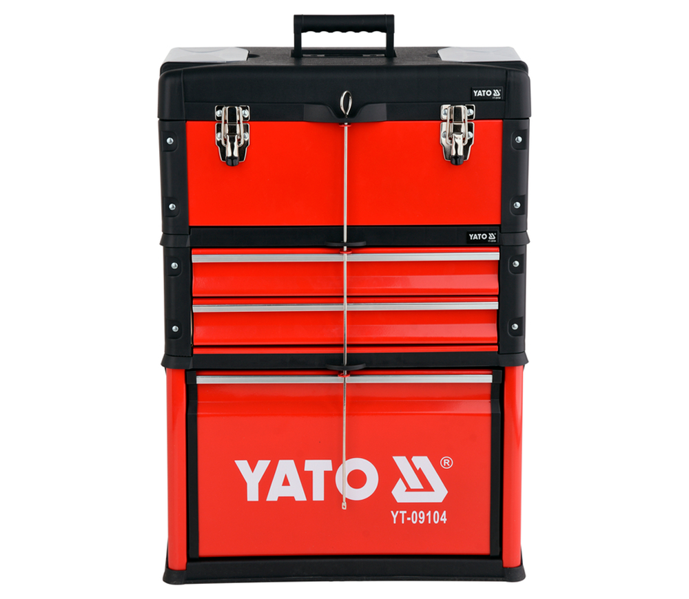 Cărucior modular pentru scule YATO YT09104 (3 module, 78 piese) photo 0