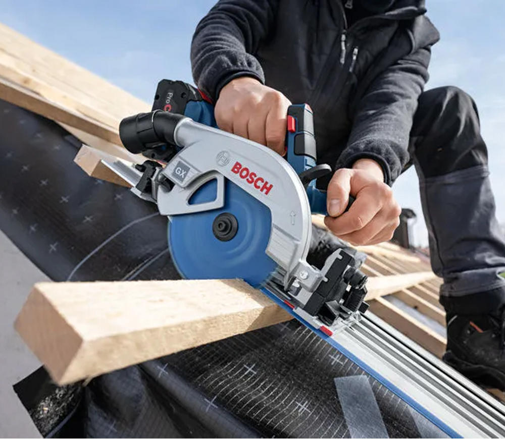 Fierăstrău circular cu acumulator BOSCH GKS 18V-57-2 GX (Solo) 165mm 18V photo 1