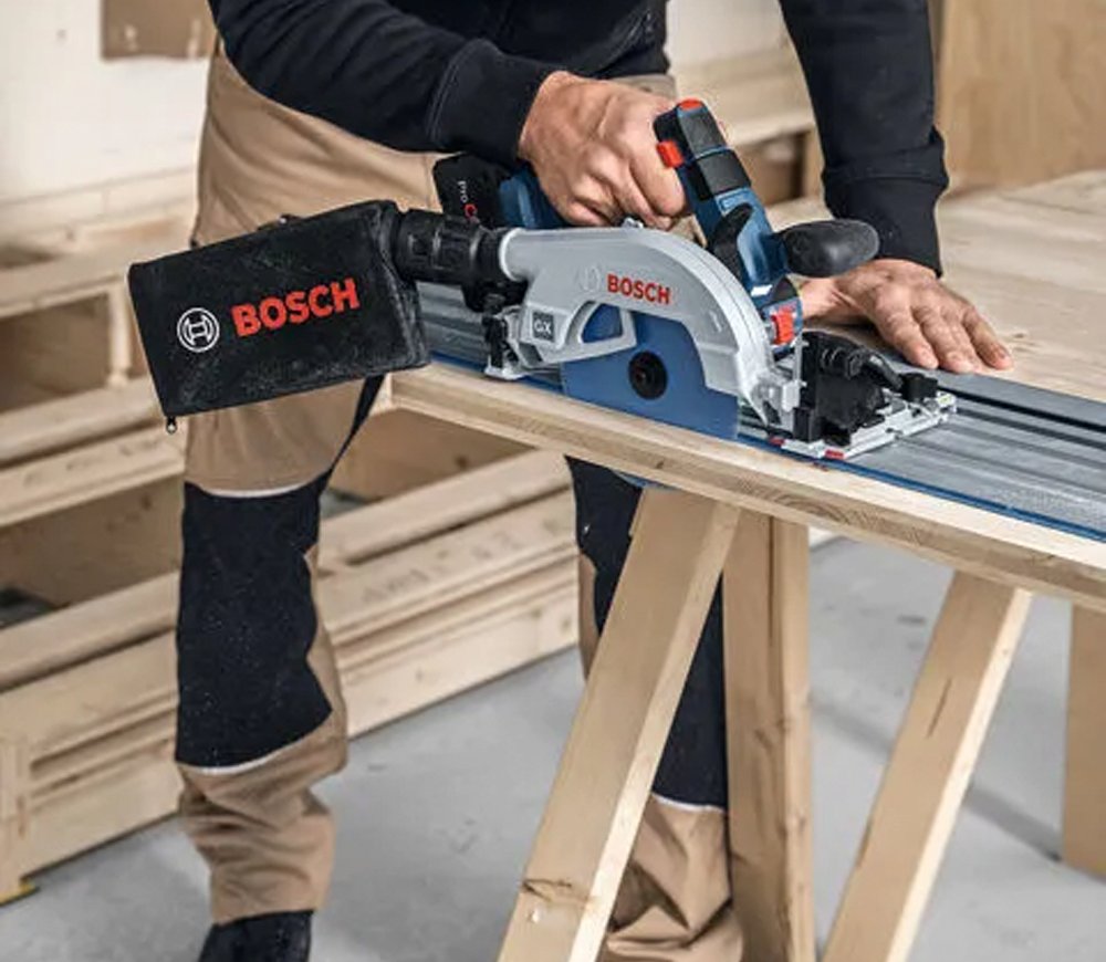 Fierăstrău circular cu acumulator BOSCH GKS 18V-57-2 GX (Solo) 165mm 18V photo 4